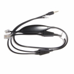 JPL Cable Descolgador EHS, Negro - para Alcatel