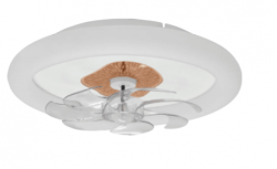 JWJ Ventilador de Techo JLV-015, 6 Velocidades, Blanco