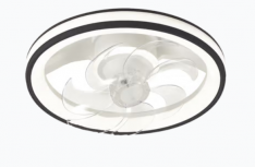 JWJ Ventilador de Techo JLV-016, 6 Velocidades, 20", Blanco