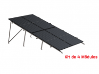 K2 Systems Sistema de Montaje Solar MR-2X2P-1134-20-R, Inclinación de 20°, 1134mm - 200 km/h, Hasta 4 Paneles