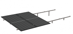 K2 Systems Juego de Montaje en Horizontal para Panel Solar K2-ST-3P-1134-8, 3 Paneles, Inclinación de 8°, hasta 1134mm - 160km/h