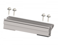 K2 Systems Micro Riel para Lamina Trapezoidal, con 4 Puntos de Fijación