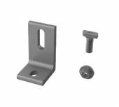 K2 Systems Soporte "L" CrossRail para Panel Solar SMOK2S108, Aluminio