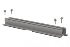 K2 Systems Mini Riel para Lámina Trapezoidal, 4 Puntos de Fijación