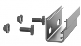 K2 Systems Riel de Montaje para Panel Solar SMOK2S111, Aluminio