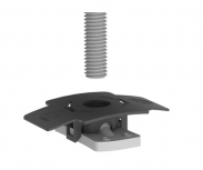 K2 Systems Conector de Riel para Panel Solar K2-CR-MOUNTING KIT, Acero inoxidable