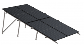 K2 Systems Kit de Montaje para Panel Solar, 10°, hasta 1134 mm - 200 km/h, Hasta 4 Paneles
