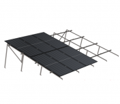K2 Systems Juego de Montaje para Panel Solar SMOK2S185, Aluminio