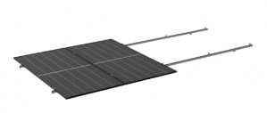 K2 Systems Juego de Montaje para Panel Solar K2-CR-8P-1303, Aluminio