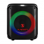 Kaiser Bocina Portátil KSB-4108, Bluetooth, Inalámbrico, USB-A/USB-C, 30W, Negro
