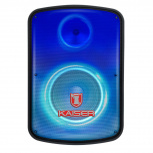 Kaiser Bafle Profesional Amplificado KSW4115MX, Bluetooth, Alámbrico/Inalámbrico, 40W RMS, 24.000W PMPO, USB, XLR, Negro
