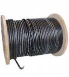 Kapton Bobina de Cable para Micrófono, 100 Metros, Negro