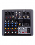 Kapton Mezcladora Digital KMX-6BS, 6 Canales, 16-bit, Bluetooth, USB, Entrada XLR 12W