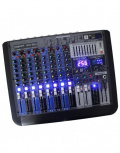 Kapton Mezcladora KMX-B12U, 12 Canales, USB/Bluetooth, Negro