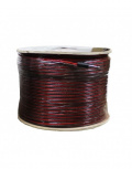 Kapton Bobina de Cable de Audio, 300 Metros, Negro/Rojo