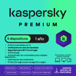 Kaspersky Security Cloud Premium, 5 Dispositivos, 1 Año, Windows/Mac