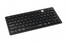 Teclado Kensington K75502ES, Inalámbrico, RF + Bluetooth, Negro (Español)