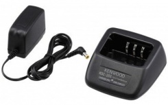 Kenwood Cargador de Baterías para Radio KSC-35SK, Negro, para Kenwood