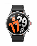 Kieslect Smartwatch KR3, AMOLED, Android/iOS, Negro - Resistente al Agua