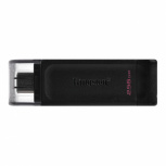 Memoria USB Kingston DataTraveler 70, 256GB, USB-C 3.2, Negro