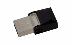 Memoria USB Kingston DataTraveler microDuo 3.0, 32GB, USB 3.0 OTG, Lectura 70MB/s, Escritura 15MB/s, Negro image