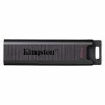 Memoria USB Kingston DataTraveler Max, 512GB, USB C 3.2, Lectura 1000MB/s, Escritura 900MB/s, Negro ― ¡Precio limitado a 5 unidades por cliente!