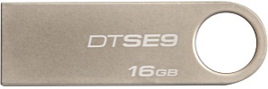 Memoria USB Kingston DataTraveler SE9, 16GB, USB 2.0, Beige