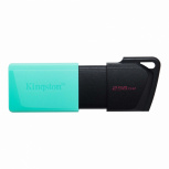 Memoria USB Kingston DataTraveler Exodia M, 256GB, USB A, Negro/Turquesa