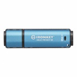 Memoria USB Kingston IronKey Vault Privacy 50, 256GB, USB A 3.2, Azul