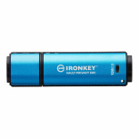 Memoria USB Kingston IronKey Vault Privacy 50C, 128GB, USB C 3.2, Azul