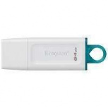 Memoria USB Kingston DataTraveler Exodia, 64GB, USB 3.2, Rojo image