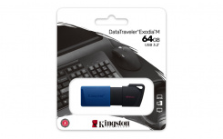 Memoria USB Kingston DataTraveler Exodia M, 64GB, USB A, Rosa image