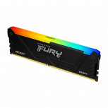Memoria RAM Kingston FURY Beast RGB DDR4, 2666MHz, 32GB, Non-ECC, CL16