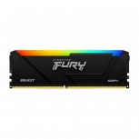 Memoria RAM Kingston FURY Beast RGB DDR4 DDR4, 3200MHz, 8GB, CL16, XMP 