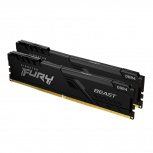 Kit Memoria RAM Kingston Fury Beast KF432C16BBK2/16 DDR4, 3200MHz, 16GB - 2 x 8GB, CL16, XMP 