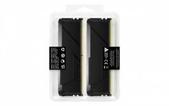 Kit Memoria RAM Kingston FURY Beast RGB DDR4 DDR4, 3600MHz, 64GB - 2 x 32GB, CL18, XMP image