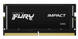 Kit Memoria RAM Kingston Fury Impact DDR5, 5600MHz, 64GB (2 x 32GB), On-Die ECC, CL40, XMP, SO-DIMM