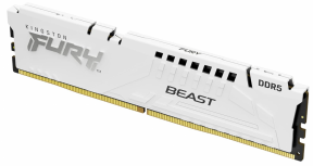 Memoria RAM Kingston FURY Beast DDR5, 6400MHz, 16GB, CL32, XMP/EXPO, Blanco