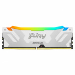 Memoria RAM Kingston FURY Renegade RGB DDR5, 6400MHz, 16GB, CL32, XMP, Blanco 