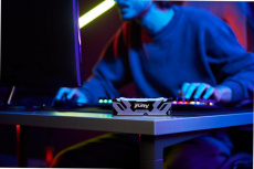 Memoria RAM Kingston FURY Renegade RGB DDR5, 8000MHz, 24GB, CL38, XMP/EXPO, Plata image