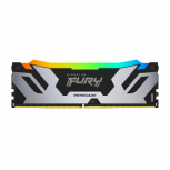 Memoria RAM Kingston FURY Renegade RGB DDR5, 8000MHz, 24GB, CL38, XMP/EXPO, Plata