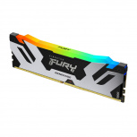 Memoria RAM Kingston FURY Renegade RGB DDR5, 8000MHz, 24GB, CL38, XMP/EXPO, Plata image