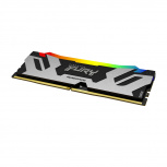Memoria RAM Kingston FURY Renegade RGB DDR5, 8000MHz, 24GB, CL38, XMP/EXPO, Plata image