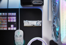 Kit Memoria RAM Kingston Fury Renegade DDR5, 8000MHz, 32GB - 2 x 16GB, CL38, XMP, Plata/Blanco image