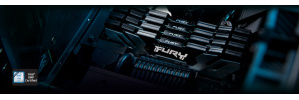 Memoria RAM Kingston Fury Renegade DDR5, 8200MHz, 24GB, CL42, XMP, Plata image