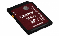 Memoria Flash Kingston, 256GB SDXC UHS-I-Speed Clase 3 image