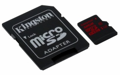 Memoria Flash Kingston, 32GB microSDHC/SDXC UHS-I Clase 3, con Adaptador microSD