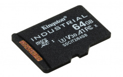 Memoria Flash Kingston Industrial, 64GB MicroSDXC UHS-I Clase 10