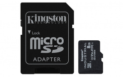 Memoria Flash Kingston SDCIT2/8GB, 8GB MicroSDHC UHS-I Clase 10, con Adaptador