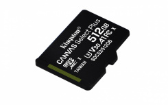 Memoria Flash Kingston Canvas Select Plus, 512GB SDXC UHS-I Clase 10, con Adaptador  image